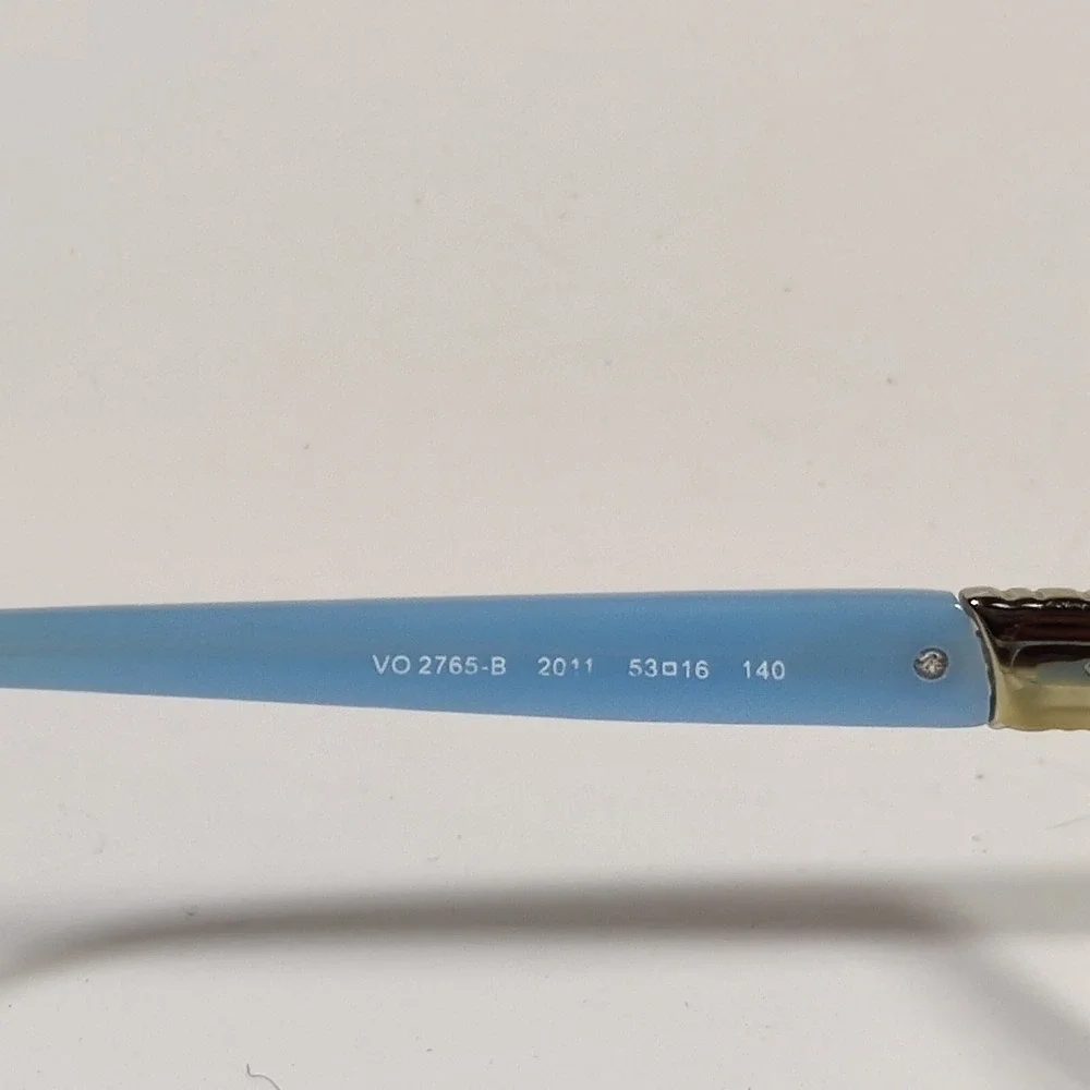 Vogue VO-2765-B Blue / Brown Womens Eyeglasses Frame 53-16-140 - Picture 5 of 9